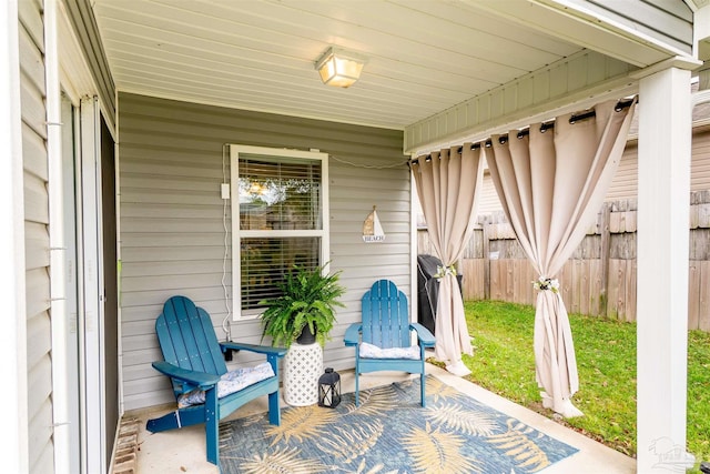 257 Millet Cir, Cantonment, FL 32533 - view of patio / terrace with fence