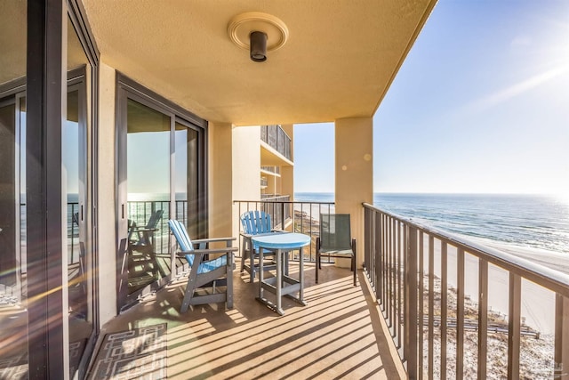 24230 Perdido Beach Blvd Unit 3087, Orange Beach, AL 36561 - balcony with a beach view and a water view