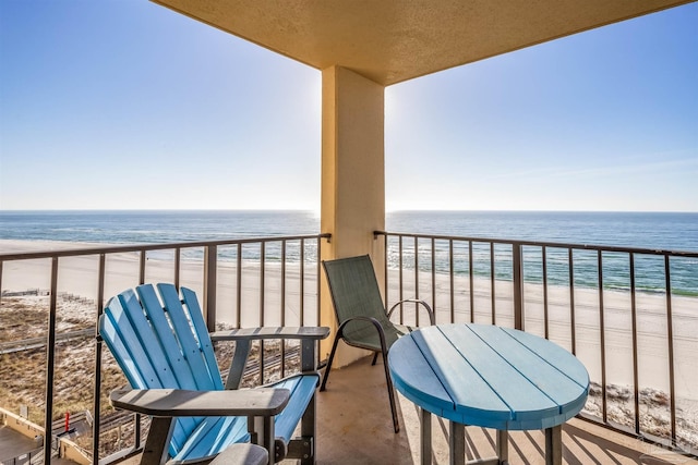 24230 Perdido Beach Blvd Unit 3087, Orange Beach, AL 36561 - balcony with a beach view and a water view