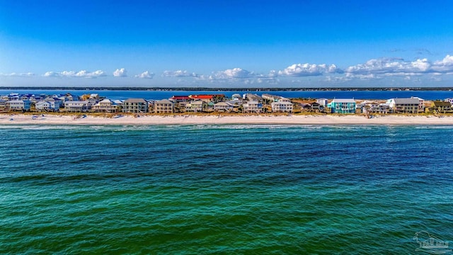 water view with a beach view