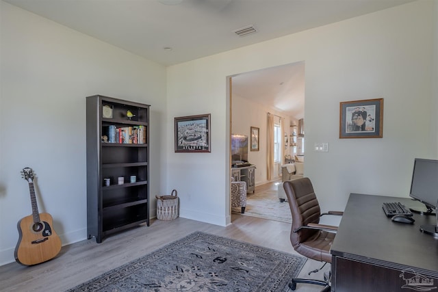 920 W Chase St, Pensacola, FL 32502 - office with light hardwood / wood-style flooring