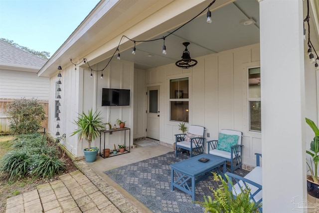 920 W Chase St, Pensacola, FL 32502 - view of patio with ceiling fan