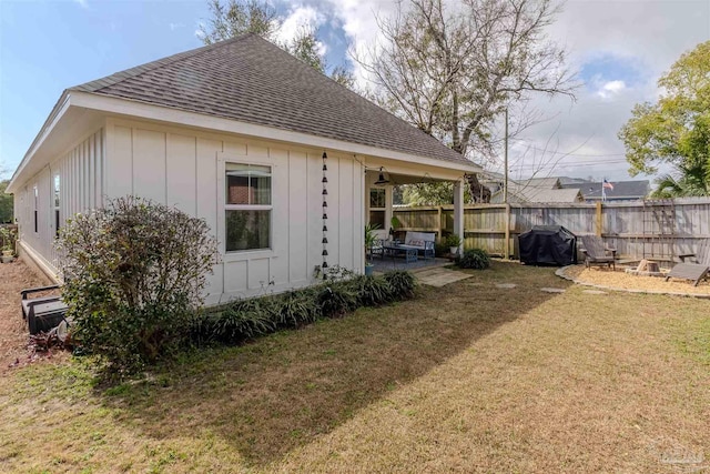 920 W Chase St, Pensacola, FL 32502 - view of side of home featuring a yard