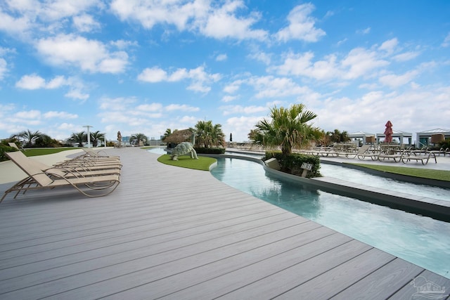 view of outdoor pool