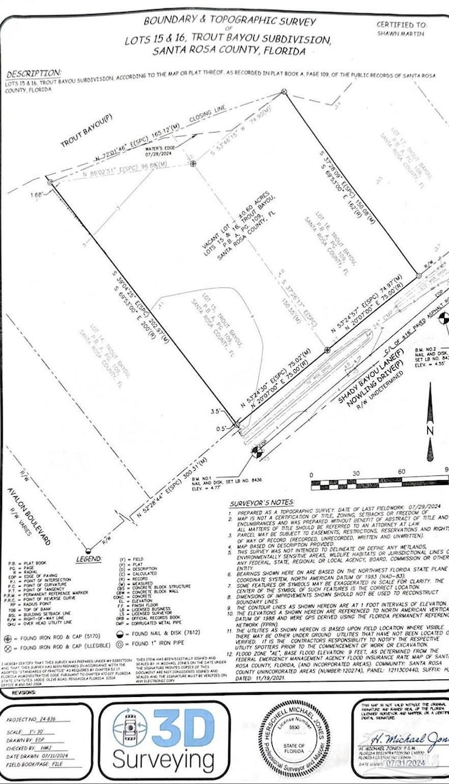5816 Shady Bayou Ln, Milton, FL 32583