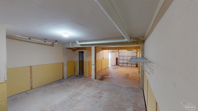 view of basement