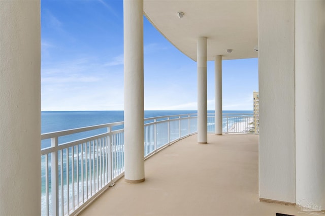13555 Sandy Key Dr Ph, Ph, Perdido Key, FL 32507 - balcony featuring a water view