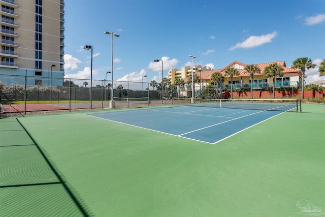 view of sport court with basketball court