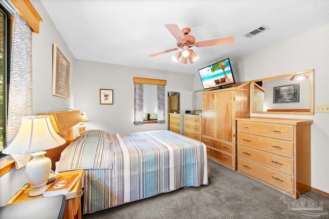 1948 Tanbark Dr, Milton, FL 32583 - bedroom with light colored carpet and ceiling fan
