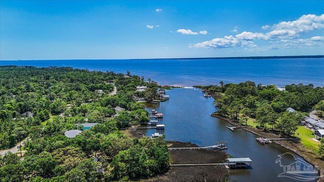 1948 Tanbark Dr, Milton, FL 32583 - aerial view of a large body of water