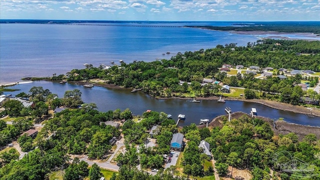1948 Tanbark Dr, Milton, FL 32583 - bird's eye view of a nearby body of water