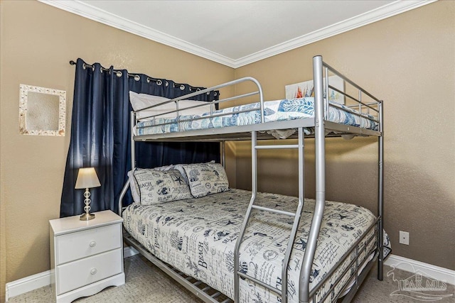 1150 Ft Pickens Rd Unit C7, Pensacola Beach, FL 32561 - bedroom with ornamental molding and baseboards