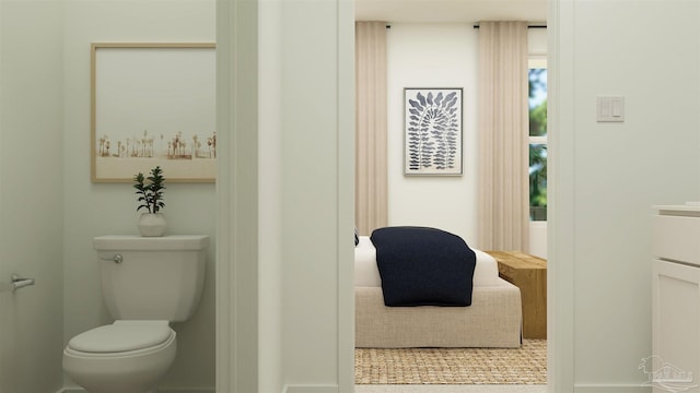 6329 Buckthorn Cir Lot 22E, Pace, FL 32571 - bathroom featuring toilet and tile patterned flooring