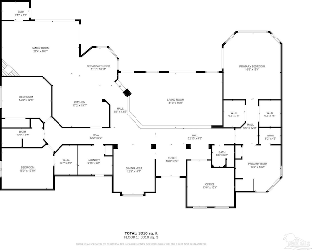 2715 Masters Blvd, Navarre, FL 32566 - view of floor plan / room layout