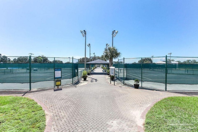 2715 Masters Blvd, Navarre, FL 32566 - view of tennis court