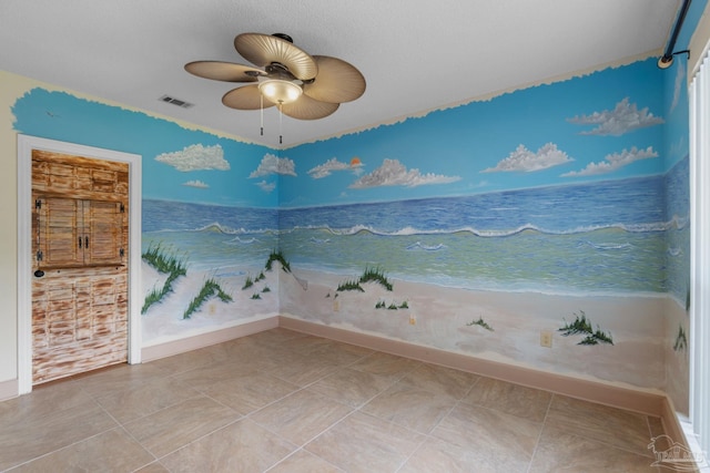 2715 Masters Blvd, Navarre, FL 32566 - spare room featuring a ceiling fan and baseboards