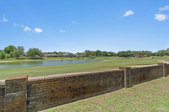 2715 Masters Blvd, Navarre, FL 32566 - water view with a golf course