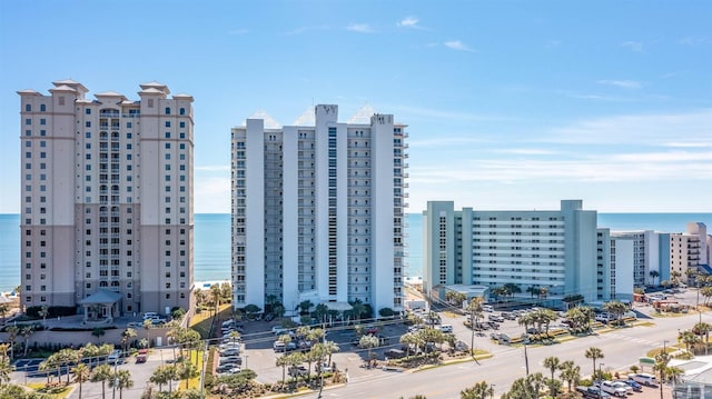 13753 Perdido Key Dr Unit 608, Pensacola, FL 32507 - drone / aerial view featuring a water view and a city view