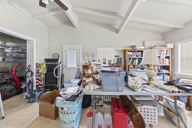 5607 Fairview Dr, Pensacola, FL 32505 - office space with a ceiling fan