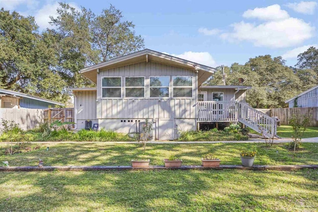 5607 Fairview Dr, Pensacola, FL 32505 - view of front of house featuring stairway and a deck