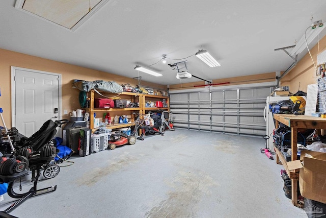 10108 Castleberry Blvd, Pensacola, FL 32526 - garage featuring a garage door opener