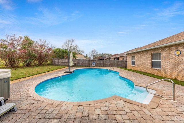 10108 Castleberry Blvd, Pensacola, FL 32526 - view of pool featuring a fenced backyard and a patio area