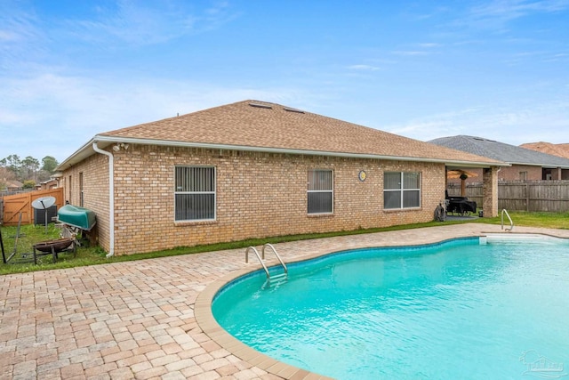 10108 Castleberry Blvd, Pensacola, FL 32526 - view of swimming pool with a patio area and grilling area