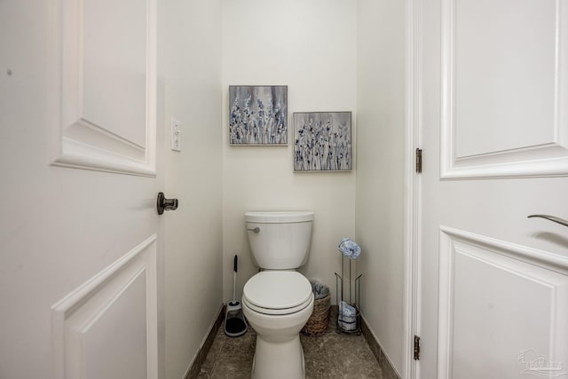 bathroom with toilet