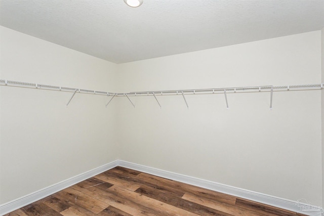 6563 Gentle Rain Dr, Milton, FL 32570 - walk in closet featuring dark wood finished floors