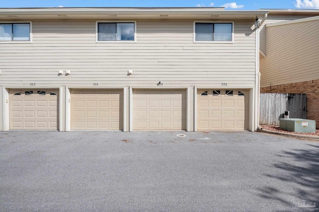 view of home's exterior featuring a garage