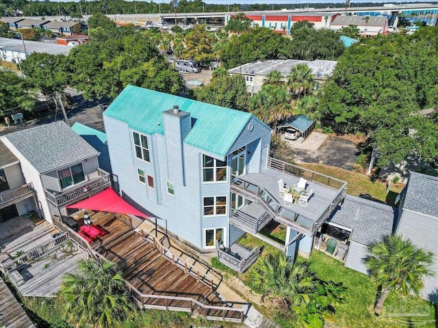 1280 Mahogany Mill Rd, Pensacola, FL 32507 - view from above of property