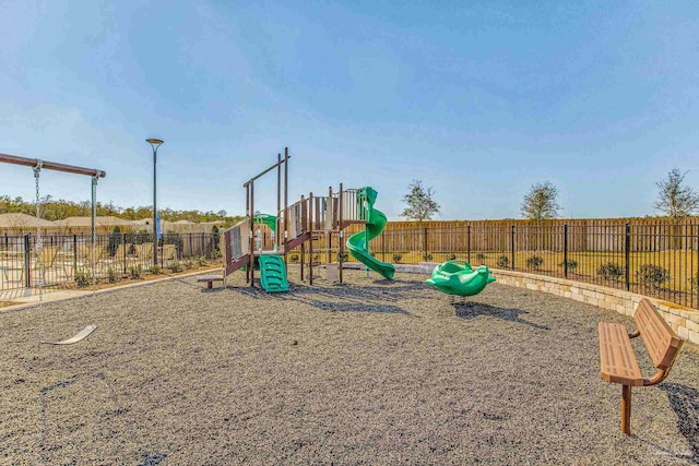 view of jungle gym