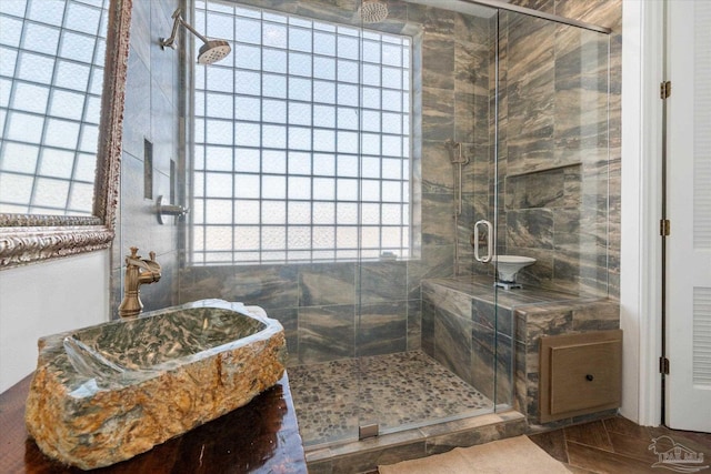 1220 State Highway 180, Gulf Shores, AL 36542 - full bath featuring a stall shower and a sink