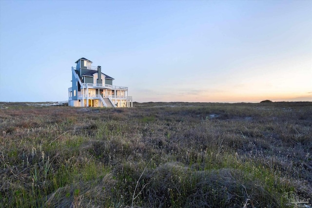 1220 State Highway 180, Gulf Shores, AL 36542 - view of yard at dusk