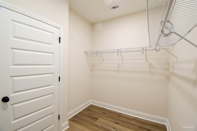 5742 San Blas St, Milton, FL 32583 - spacious closet featuring wood finished floors