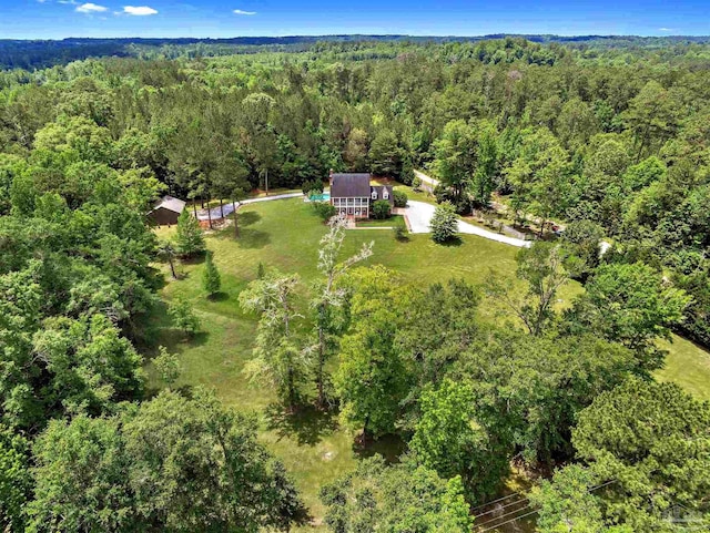 607 Goodwill Cir, Silas, AL 36919 - view of property location featuring a heavily wooded area