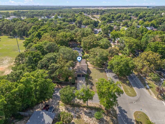 3481 Summit Blvd, Pensacola, FL 32503 - aerial view of a heavily wooded area