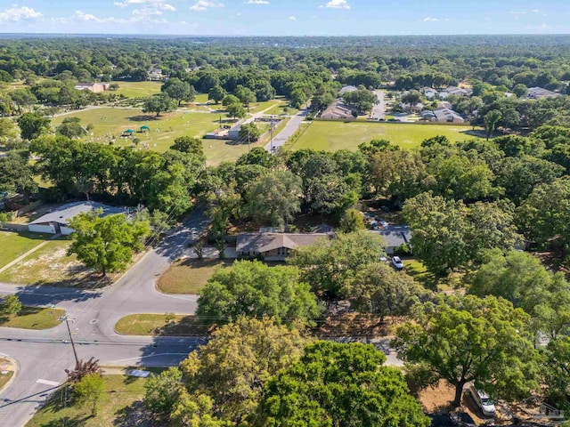 3481 Summit Blvd, Pensacola, FL 32503 - aerial view of property and surrounding area with a heavily wooded area