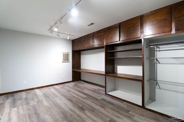 interior space featuring light hardwood / wood-style floors