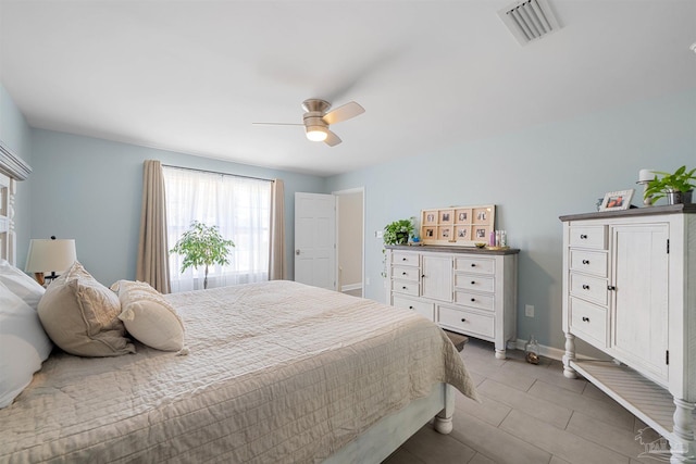 1933 Eagle Ln, Navarre, FL 32566 - bedroom featuring a ceiling fan and baseboards
