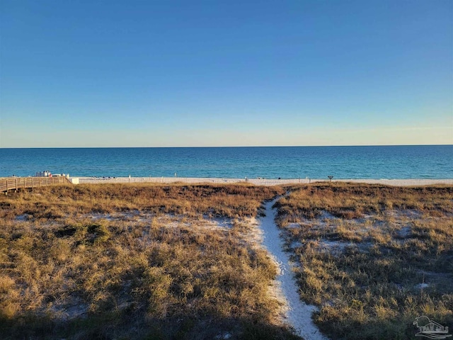 water view with a beach view