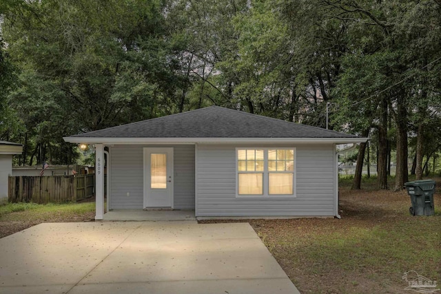 6609 Cedar St, Milton, FL 32570 - view of front of property with a shingled roof