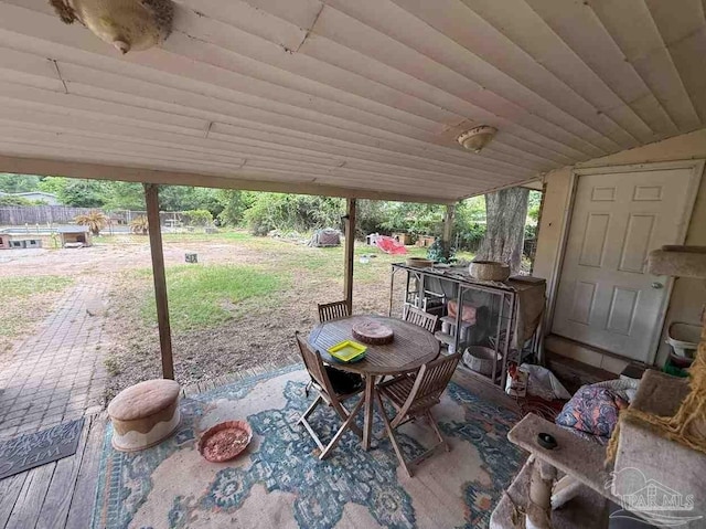 view of patio