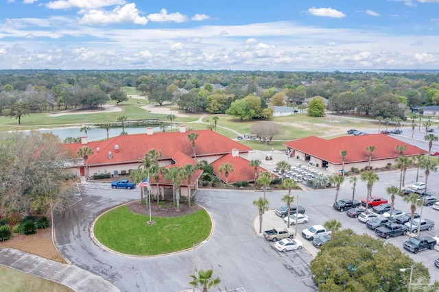 7008 Turnberry Cir, Navarre, FL 32566 - birds eye view of property with a water view
