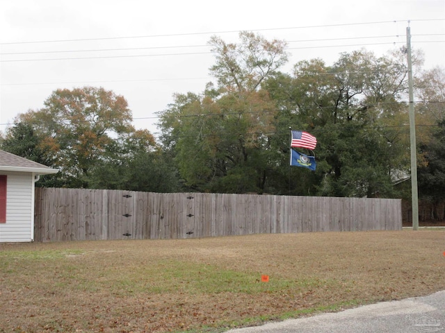 view of yard