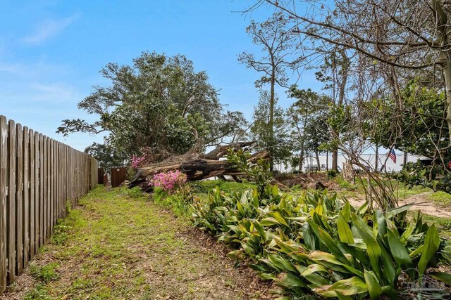 10738 Magnolia Ln, Lillian, AL 36549 - view of yard with a fenced backyard
