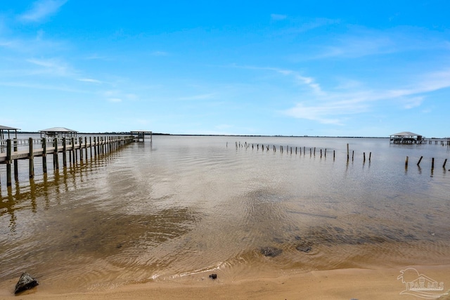 10738 Magnolia Ln, Lillian, AL 36549 - view of dock featuring a water view