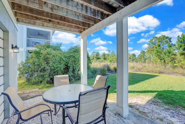 view of patio / terrace