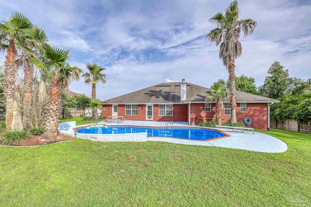 4810 Endeavor Ct, Milton, FL 32570 - view of swimming pool with a patio