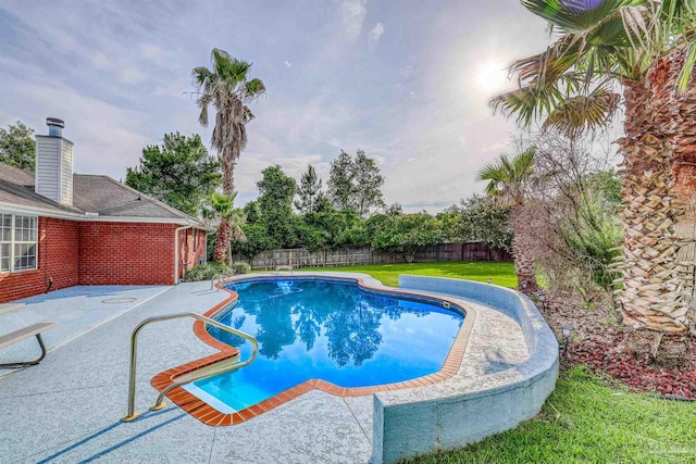 4810 Endeavor Ct, Milton, FL 32570 - view of pool featuring a patio